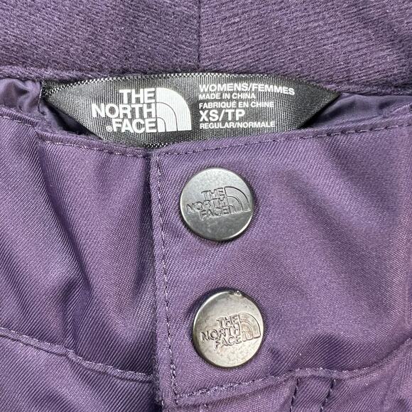 The North Face Dryvent Sally Snow Ski Pant Eggplant Purple NEW Size XS - Picture 9 of 16